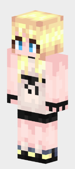 Creamsicle — Bridget Guiltygear Minecraft Skin that I spent too