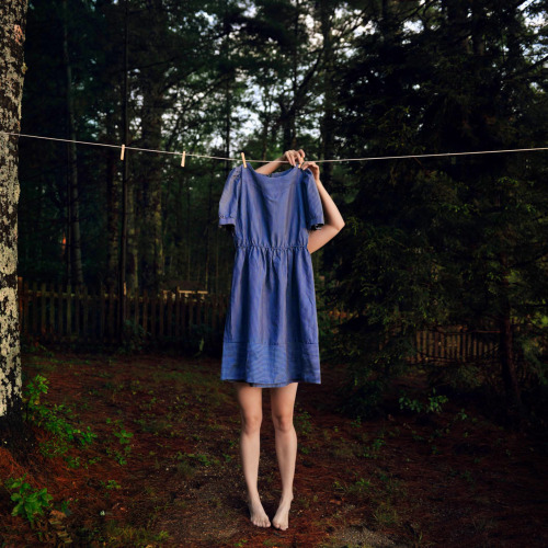 sulphuriclike:Alicia Savage_Self-Portrait (Blue Façade) (from Destinations series)