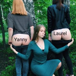 womenasfood:  https://twitter.com/inet6thestar/status/997019135342235649  I just see one butt which says Laurel, what do you see?