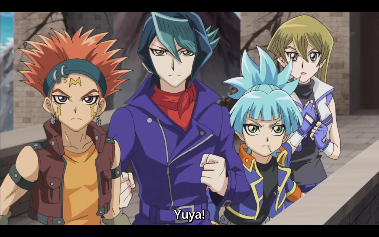 chibicrow: Crow-sama being a Momma Bird and bringing all of Yuya’s things. CROW-SAMA
