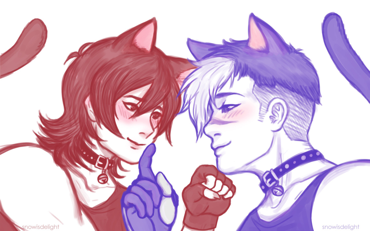 snowisdelight: nekomimi sheith for @nonis!!   ヽ(•̀ ω •́ ヽ)  