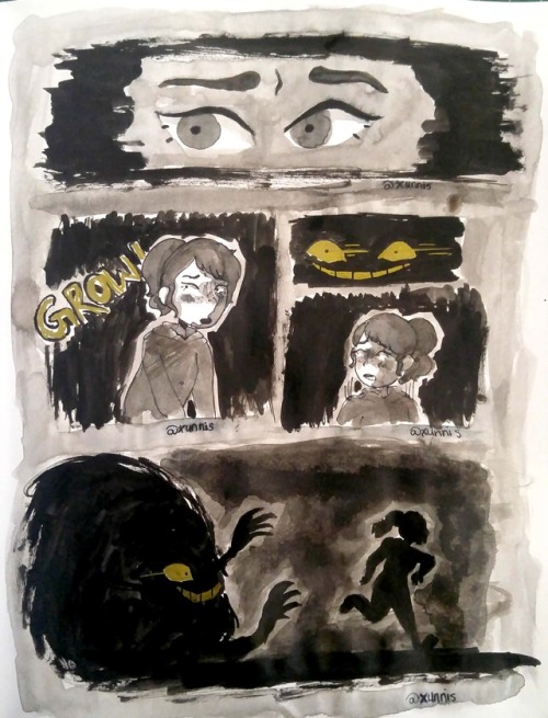 Inktober Day 11:: Run