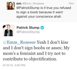 loadedguncornflakes:  friendly reminder that patrick is a good person :) 