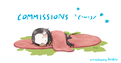 virushoney:  CHIBI ☆ commission props with minimal bg (sample) →  ✿ * all artworks will be done under size :  ~ A5 / 300 resolution how to >> commission << (,,•ω•,,) !!! want to see my art ? → (*´∀`*) 