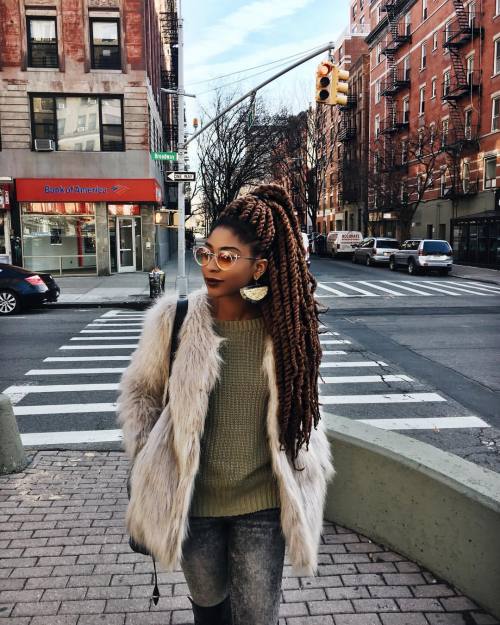 Stayin&rsquo; warm in faux fuur