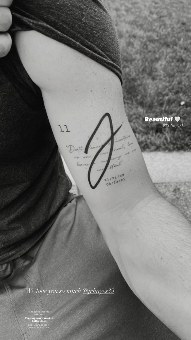 Present. Momentum. — ilikehockeyiguess: is kevin hayes' tattoo the