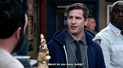 imekasf: B99 managed to capture March’s mood months ago.