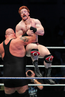 wrestlinghurts:  Sheamus in fear