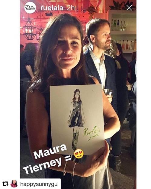 Photo by @ruelala “It was an unforgettable night painting celebrities and lovely guests for @r