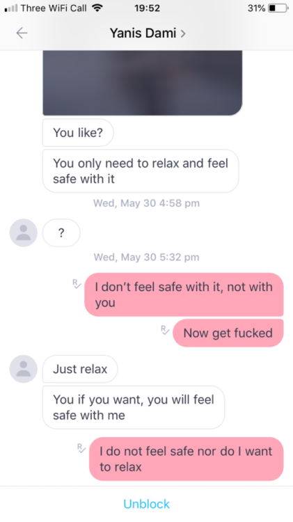 afewkinkyshenanigans: Spoke to this charmer a few weeks ago, trust me when I say you don’t wan