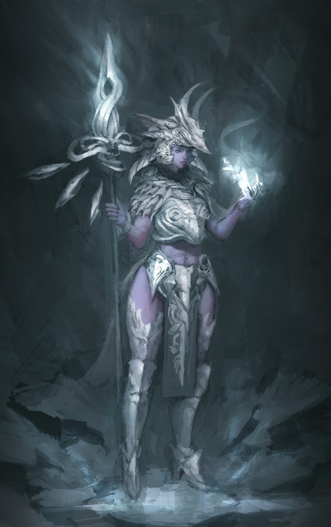 Necro queen - Demis el rict www.artstation.com/artwork/DxJRY0