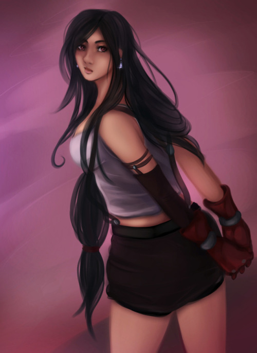 a little late but here’s my tifa from last month !