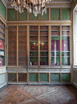 audreylovesparis:  Marie Antoinette’s private library