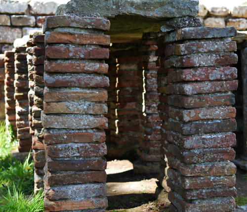 Commanding Officer’s House, Hypocaust and Strong Room at Chesters Roman Fort, Hadrian’s 