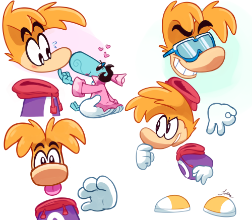 Rayman doodles!