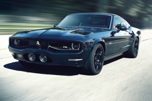 A Mustang Fastback with the Heart of a ZR1: Meet the Equus Bass770.(via A Mustang Fastback with the 