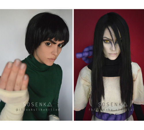  Rock Lee vs Orochimaru! You choose! (cosplays from Naruto) instagram.com/itlookslikekilled