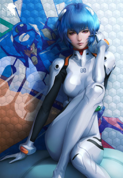 Rei Ayanami by Artgerm 