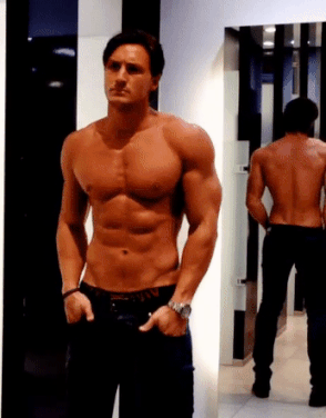 shreddedgifs:  Swedish stud Joakim Melkersson  