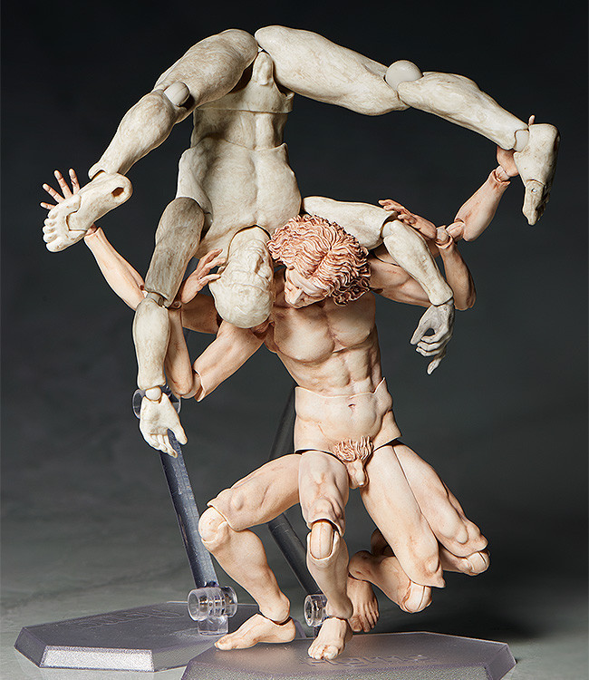ohnoraptors:  figma ウィトルウィウス的人体図 