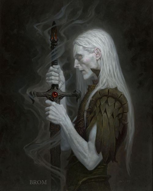 Stormbringer and Elric of Melniboné Illustrated by Author and Artist Gerald Brom
