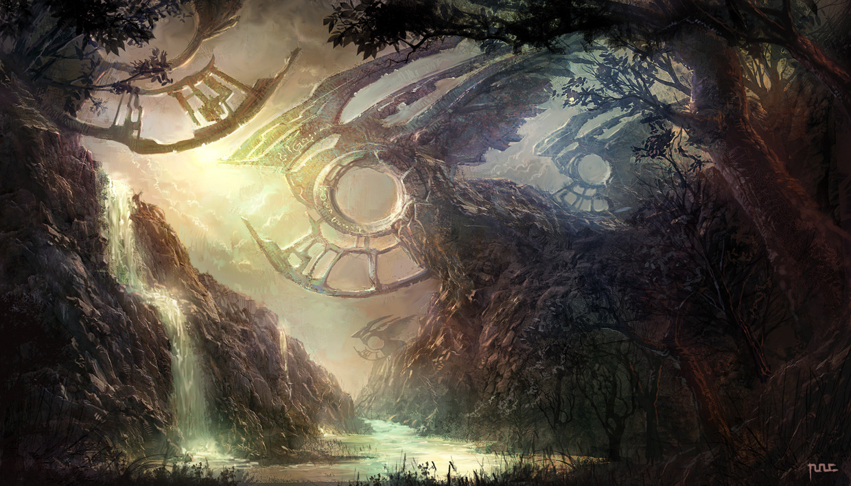 saveroomminibar:  TERA Online. Concept Art by Seung Jin Woo.