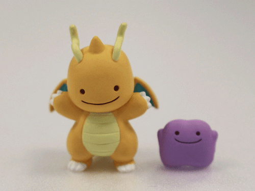 Pokémon Daisuki Club Images for the New Ditto Transform Plush Collection and Gacha Figurines 
