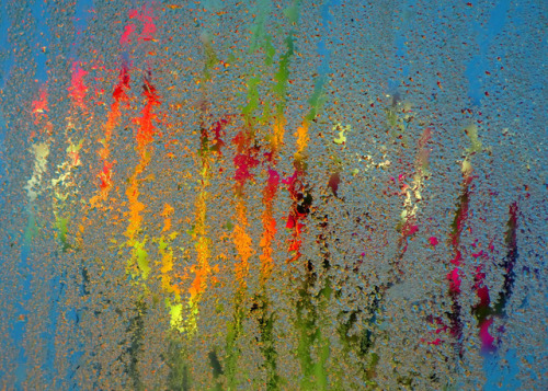 improbable-rainbows:Water Art: Summer colours and textures by Peggy Reimchen on FlickrView of my col