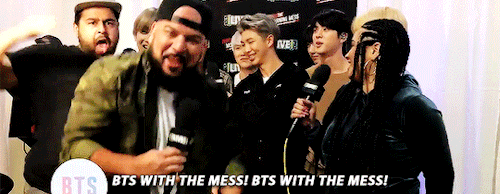 BTS With The Mess