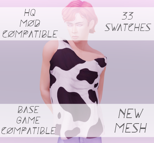 ~ Vest For Bitches ~ - new mesh; - base game compatible; - HQ mod compatible; - 33 swatchesTERMS O