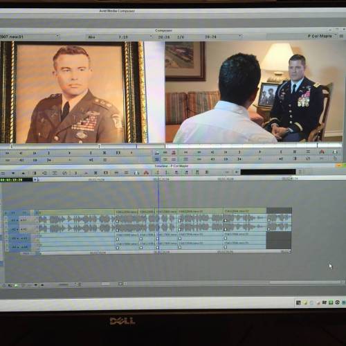 Im editing a #report of the life of a highly decorated army #veteran. His son, who is also in the #a