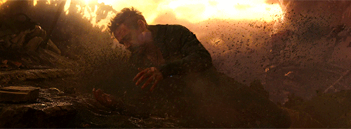 lillysevangeline:Tony after watching Peter disappear