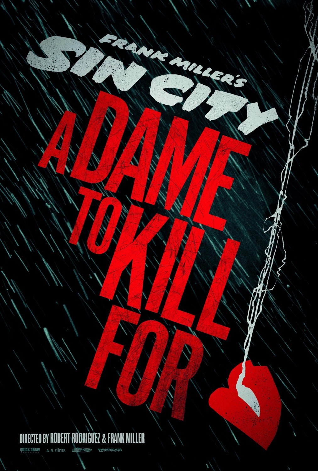 herochan:  Sin City: A Dame to Kill For - Posters Check out the trailer here.  (via:filmhabits)