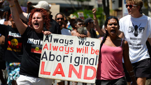 decolonizingmedia:  fughtopia:  White Australia’s black history front and centre at G20 summit, Brisbane  FIST TO THE SKY. 