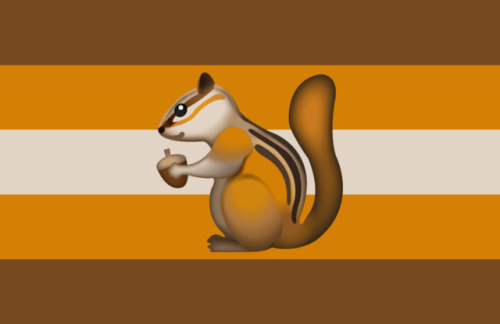 Have some gay pride flag squirrels! In Order: Lesbian/Gay/Bisexual/Transgender