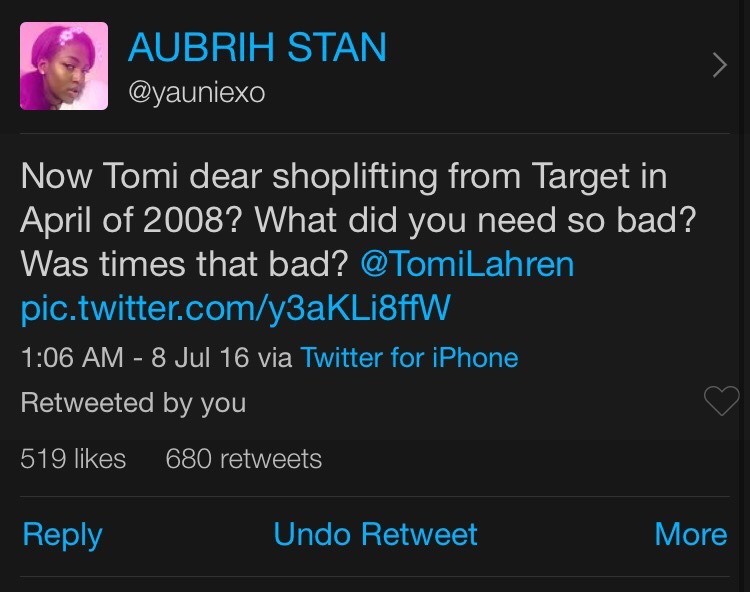 melaninmedicine:  msroney:  malikthaelite:  Remember Tomi Lahren?   The 23 year