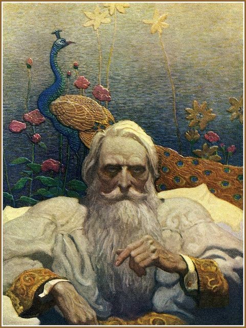 theimaginauts:CAPTAIN NEMO“THE MYSTERIOUS ISLAND”Art by N.C. WYETH