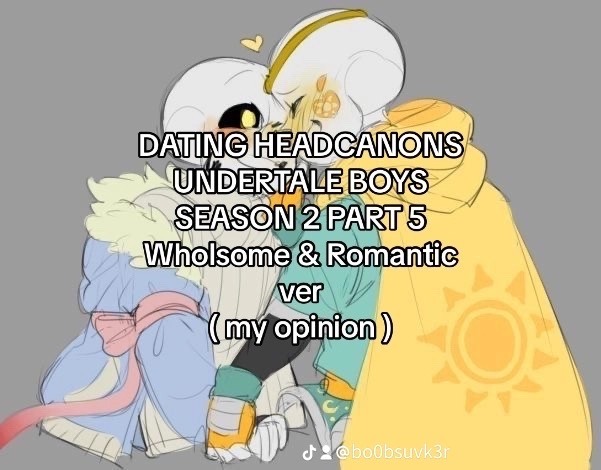 sans au x reader dating headcanons｜TikTok Search