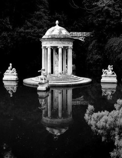 classical-beauty-of-the-past:  Genova Pegli, Villa Durazzo Pallavicini   Tivoli, Hadrian’s Villa 