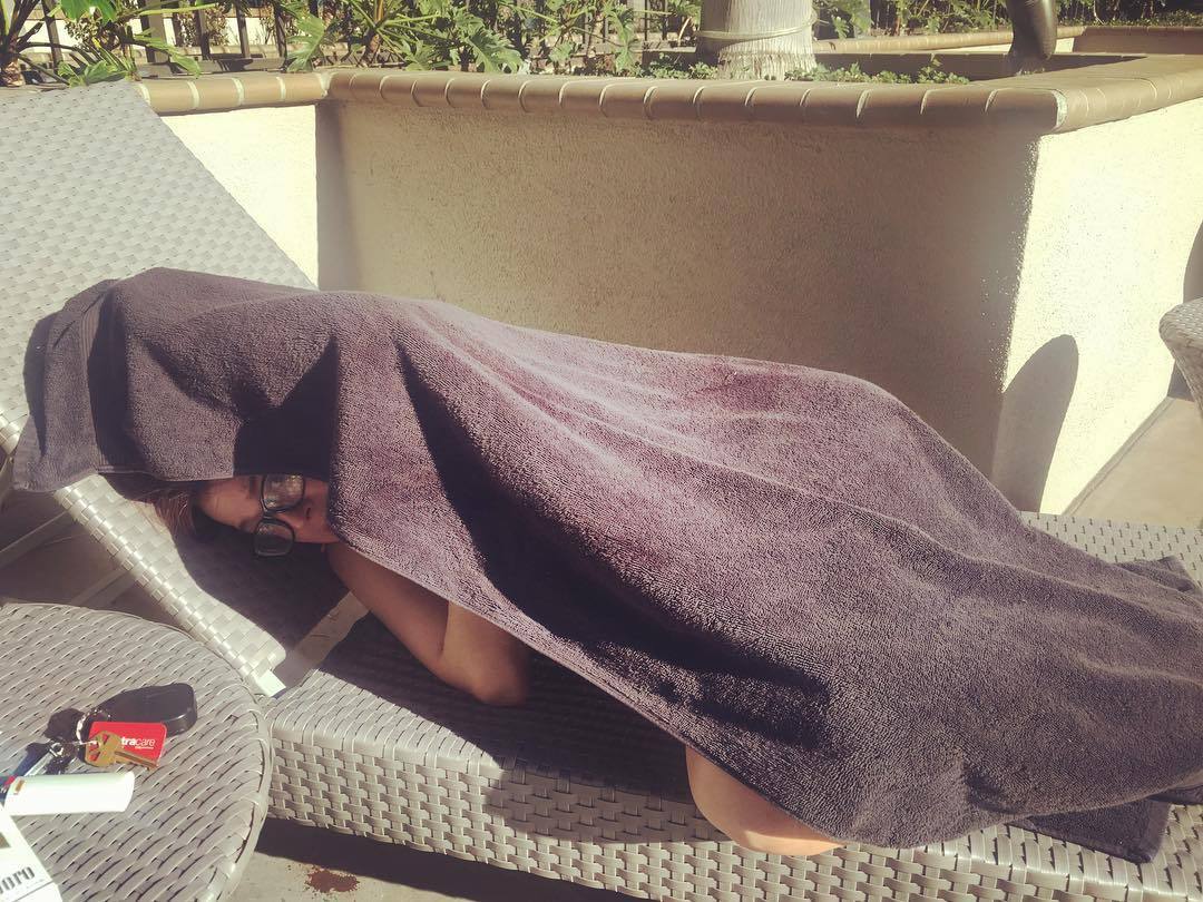 Catching some rays. 🌞 by tessa_fowler