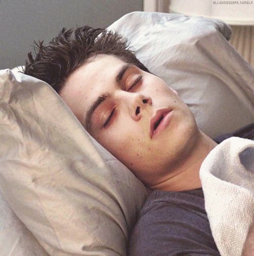 Imagine waking up with Stiles lying next to you