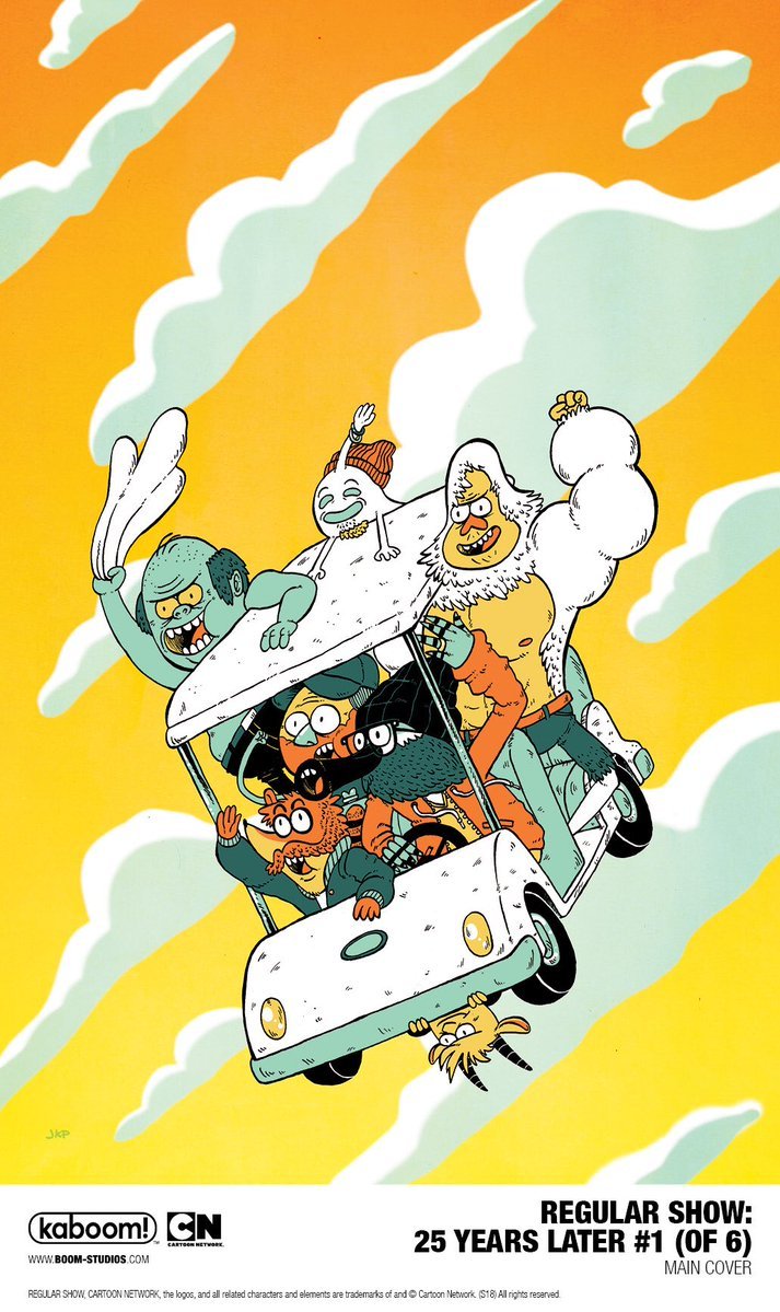 burritodetodo:
“ GUYS CAN YOU TELL ME WHEN IS THIS COMING!?  ”
Coming soon (hopefully,) is a 6 issue miniseries for Regular Show! Regular Show: 25 Years Later, by writer Christopher Hastings ( Dr. McNinja / Gwenpool / Adventure Time ) and artist Anna...