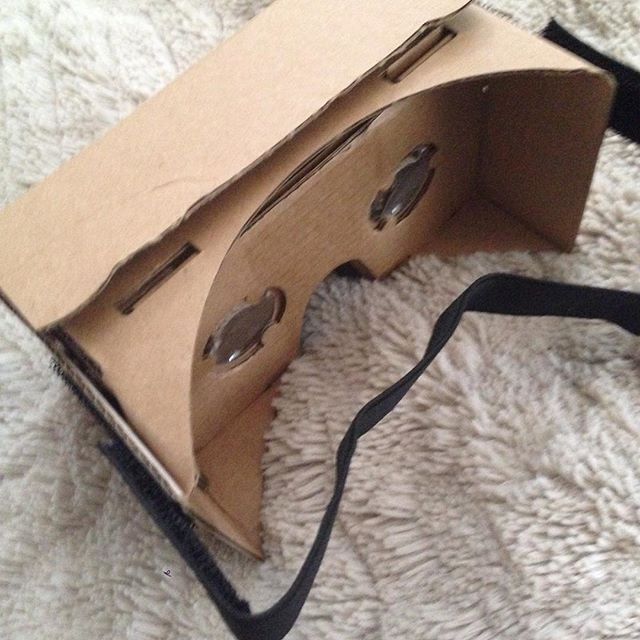 A fun day experimenting with google cardboard #vr #cardboard #markwcarbone365 http://bit.ly/1Jq6ag3