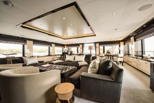 Glossy Decor and Vast Deck Spaces Welcome Guests Onboard ELIXIRA stunning 55m Amels motor yacht, ELI