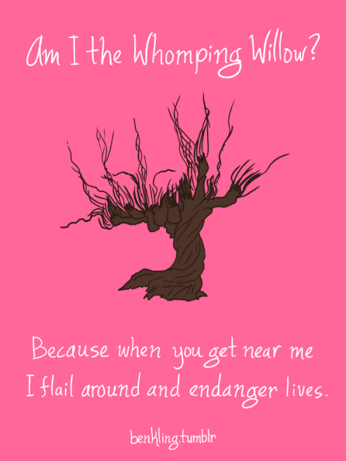 nudityandnerdery:benkling:Here. Here. Here are some rejected Harry Potter Valentines I made today.Th