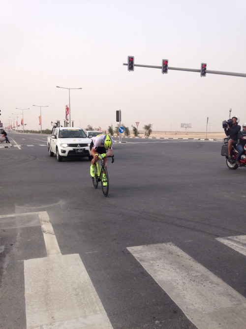 Photo taken by Samuel Tuck at the 2015 Tour of Qatar (stage 3 time trial).