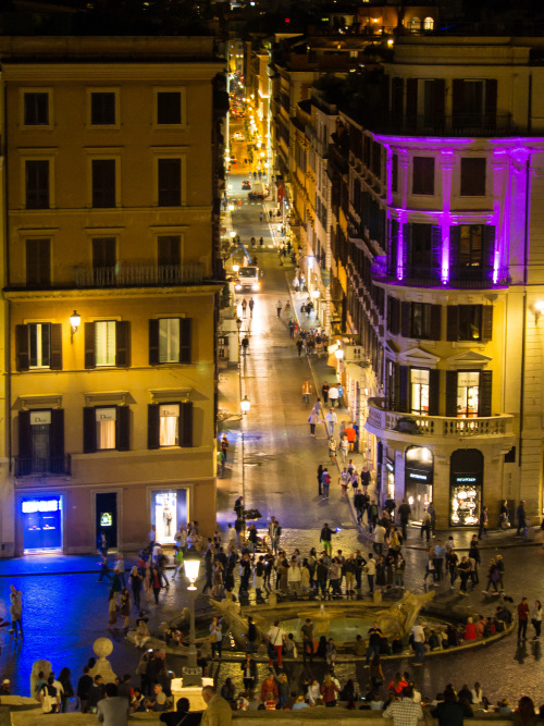 View From Spanish Steps / Rome 2017