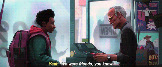 ianime0:  Spider-Man: Into the Spider-Verse | Stan Lee Cameo