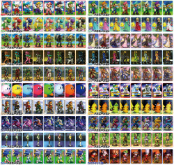 challengerapproaching:  Ladies and gentlemen, the full color palette options for every confirmed character in Super Smash Bros 4!