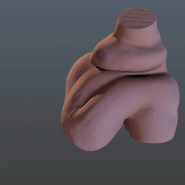 tblumpkins:  I found a good way to simulate fat jiggling, did some test gifs!  I need so much more of this.
